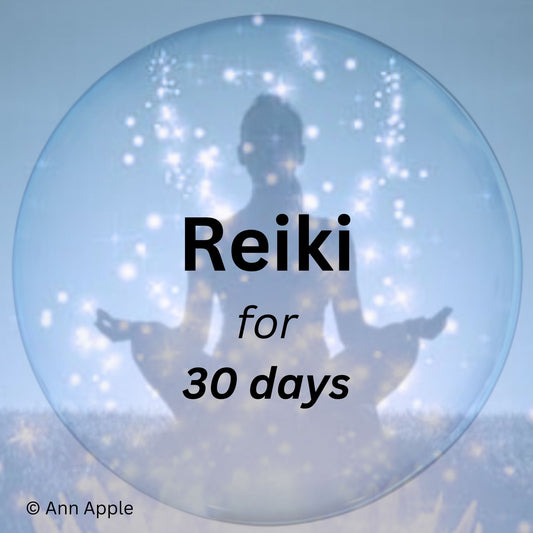 Daily Reiki for 30 Days (Distance Session) by Ann Apple
