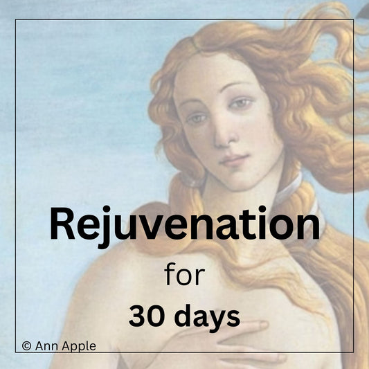 Daily Rejuvenation Energy for 30 Days (Distance Session)  by Ann Apple
