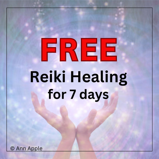 Free Daily Reiki for 7 Days (Distance Session) by Ann Apple