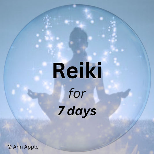 Daily Reiki for 7 Days (Distance Session) by Ann Apple